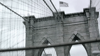 Bridge Over Water With Cars GIF