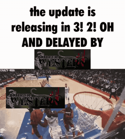 Bridger's Western Basketball Game Ad GIF