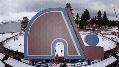 Bridgestone Ad On Ice Rink GIF