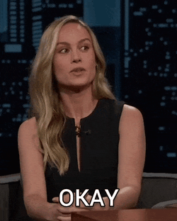Brie Larson Jimmy Kimmel GIF