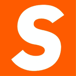 Bright Colored Flashing Letter S GIF