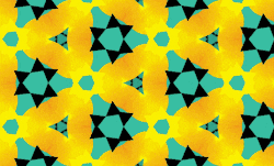 Bright Colored Shapes Kaleidoscope GIF
