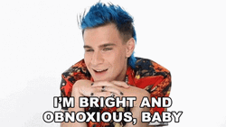 Bright Obnoxious Brad Mondo  GIF
