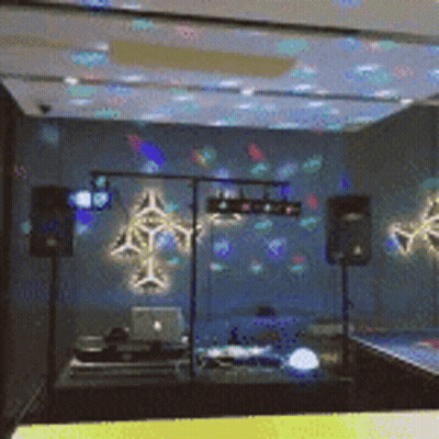 Bright Room With Laptop GIF