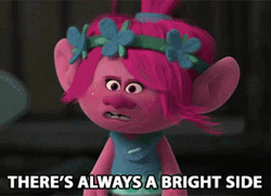 Bright Side Princess Poppy Trolls GIF