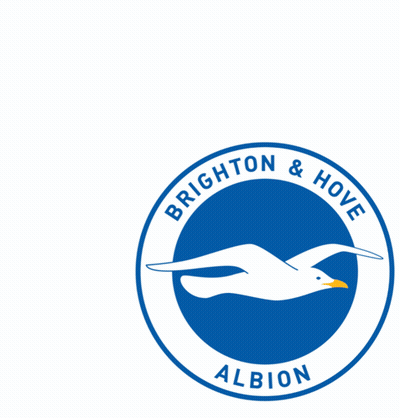 Brighton And Hove Albion Soccer Club Logo GIF
