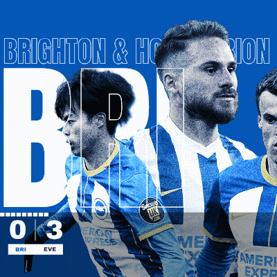 Brighton And Hoxton Ad Three Soccer Players On Blue GIF