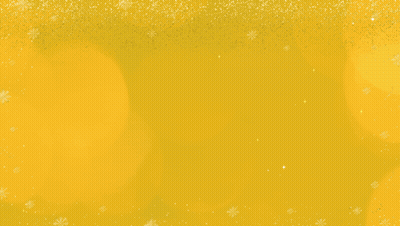 Brighton Wishing You A Merry Christmas On Yellow With Snowflakes GIF