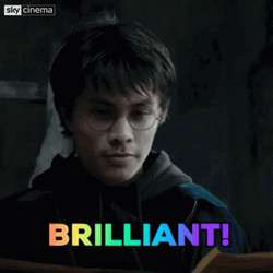 Brilliant Happy Potter GIF