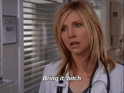 Bring It Bitch Elliot Reid GIF