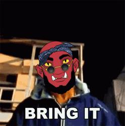 Bring It Devil Rap GIF