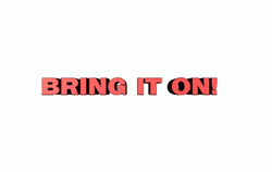 Bring It On Typography