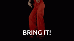Bring It Red Lady GIF