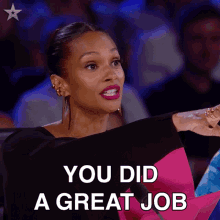 Britain's Got Talent Alesha Dixon Great Work GIF