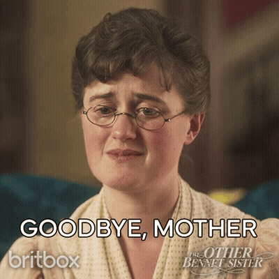 BritBox Ad The Other Bennet Sister Woman Crying GIF