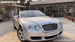 British Bentley Car  GIF