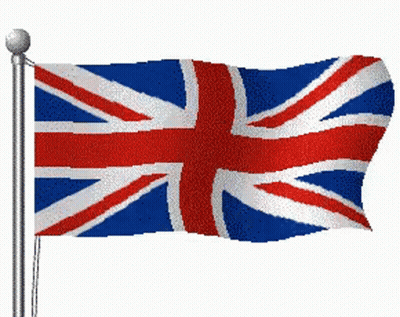 British Flag Flying GIF