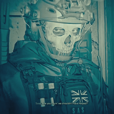 British Flag Soldier Saying Soap Shouldn't Have Helped GIF