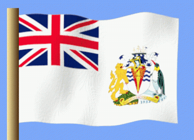 British Flag With Coat Of Arms GIF
