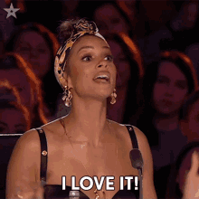 British Got Talent Alesha Dixon I Love It  GIF