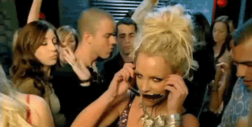 Britney Spears Cool Shades Dancing GIF