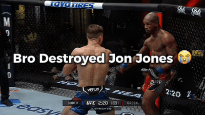 Bro Destroyed Jon Jones Boxing GIF