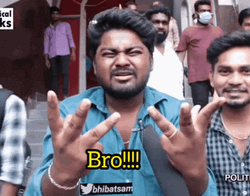 Bro Frustrated Indian Guy Reaction GIF