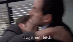 Bro Hug It Out GIF