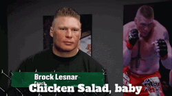 Brock Lesnar Chicken Salad Baby GIF