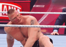 Brock Lesnar Vs Hunt GIF