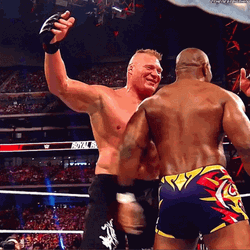 Brock Lesnar Vs Hunt GIF