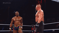Brock Lesnar Vs Hunt GIF