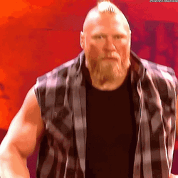 Brock Lesnar Vs Hunt GIF