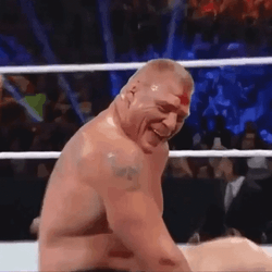 Brock Lesnar Vs Hunt GIF