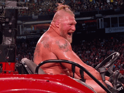 Brock Lesnar Vs Hunt GIF