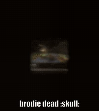 Brodie Dead Skull Blurry Picture GIF