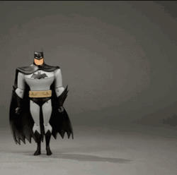 Broken Ankles Batman Fell GIF