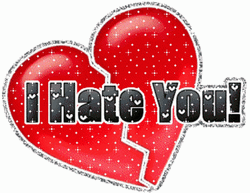 Broken Heart I Hate You GIF