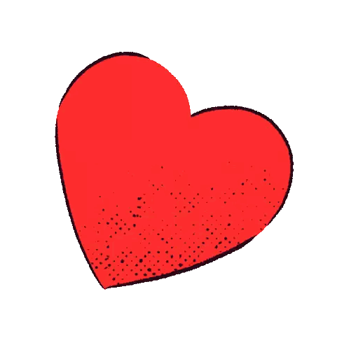Broken Heart With Crack Sticker