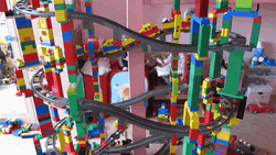 Broken Lego Duplo Train GIF