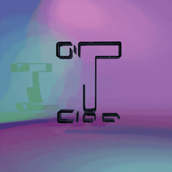 Broken Letter I Transforming GIF