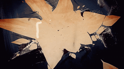 Broken Star With Letter J GIF