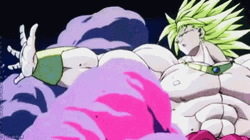 Broly Fires Ki Blast GIF
