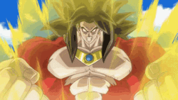 Broly Uses Full Power GIF