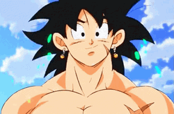 Broly Vs Goku Fusion GIF