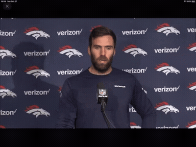 Broncos Player Dancing In Helmet GIF