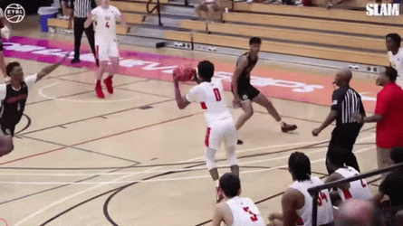 Bronny James Corner Jump Shot GIF