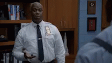 Brooklyn 99 Captain Holt Teases Lieutenant Terry GIF