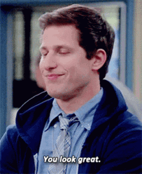 Brooklyn 99 Detective Jake You Look Great GIF