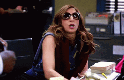 Brooklyn 99 Gina's Chefs Kiss GIF